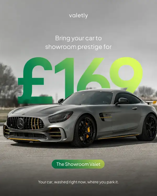 The Showroom Valet — full inside and out valet from £169